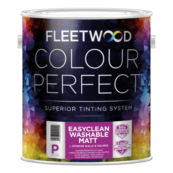 Easy Clean ( Wash & Scrubbable ) Matt Paint 16m²/ltr