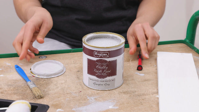 Peinture à finition craie à séchage rapide