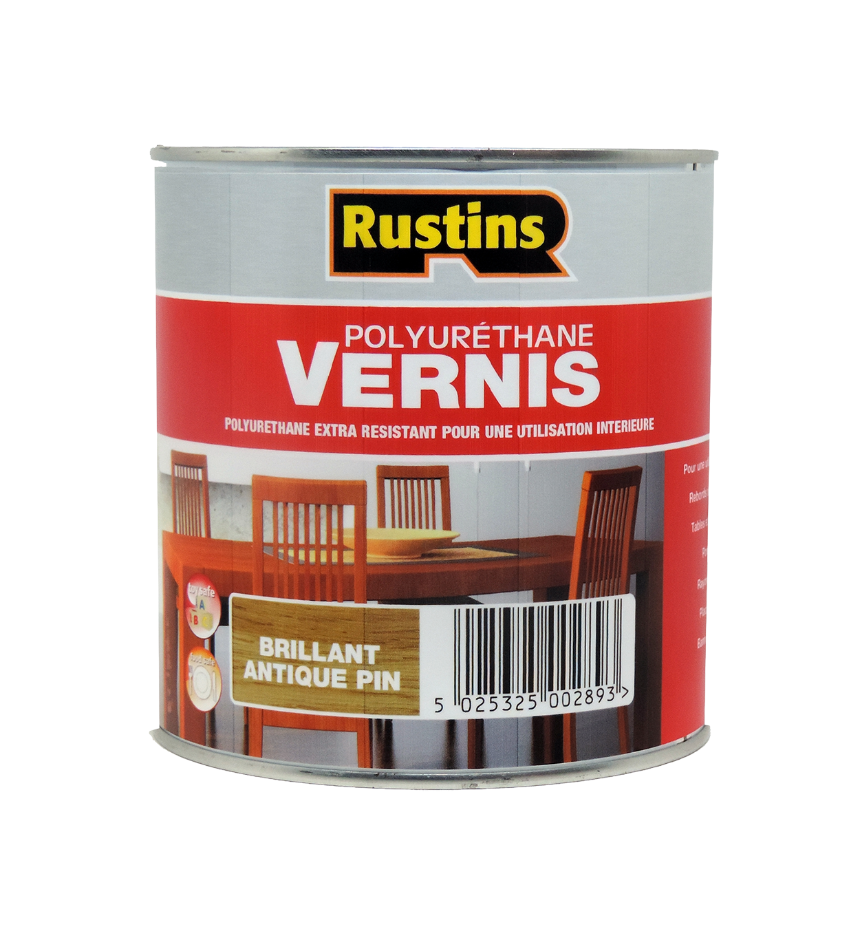 Vernis coloré brillant polyuréthane