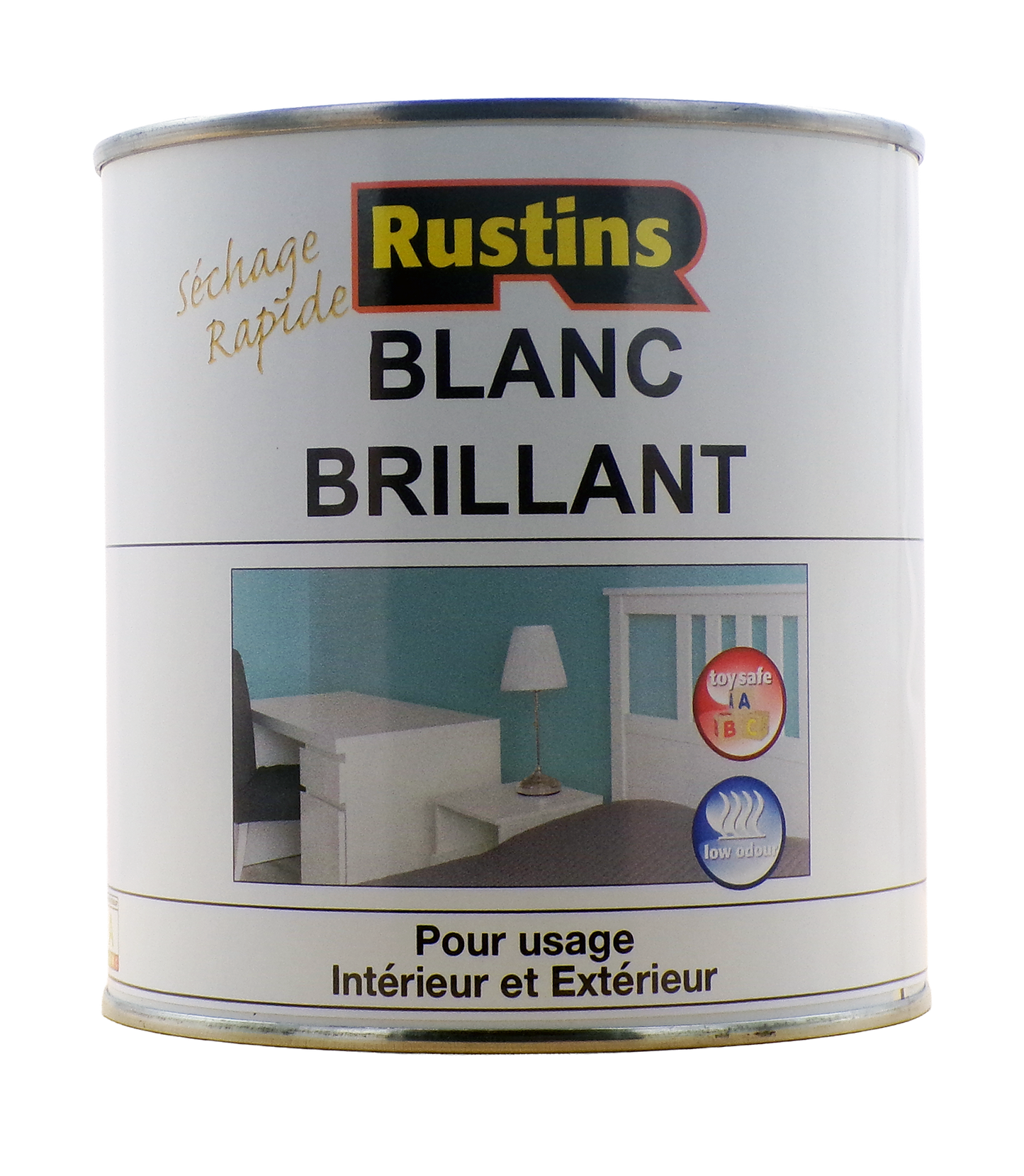 Peinture brillante à séchage rapide