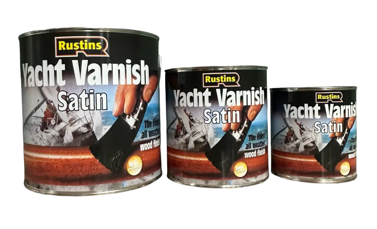 Vernis satiné transparent pour yacht