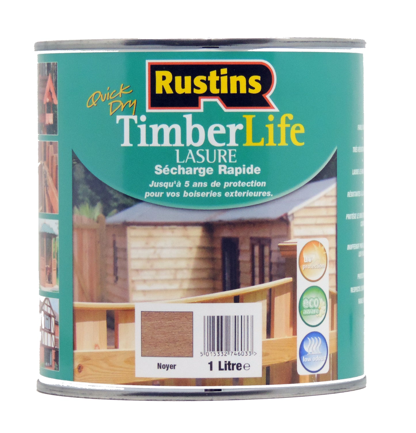 Peinture pour clôture et terrasse