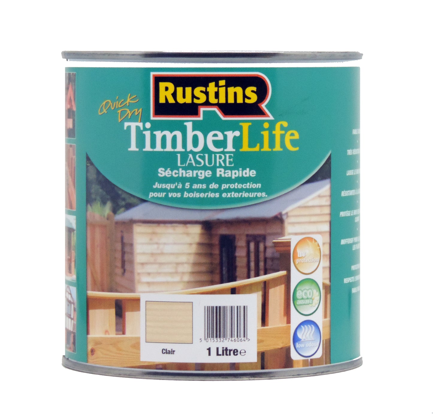 Peinture pour clôture et terrasse