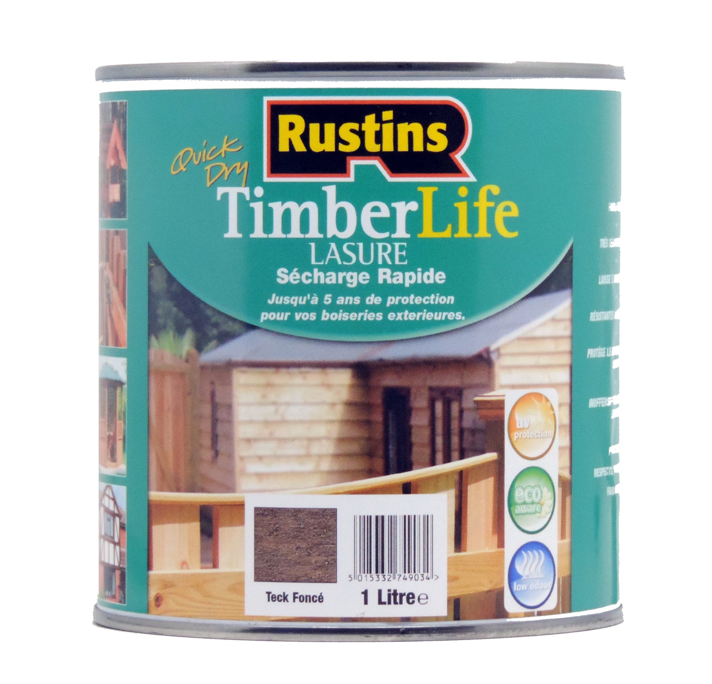 Peinture pour clôture et terrasse