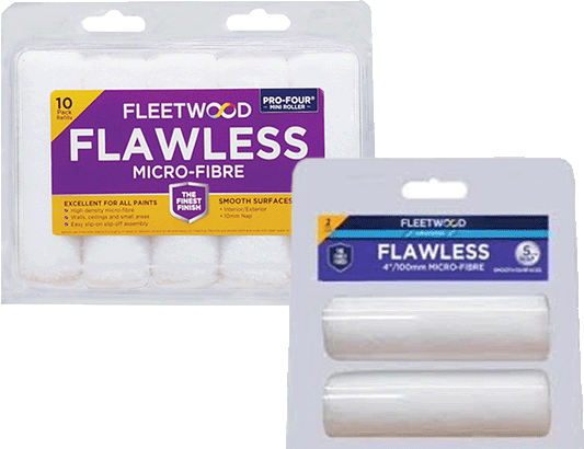 Funda de microfibra impecable de 4 pulgadas 5mm