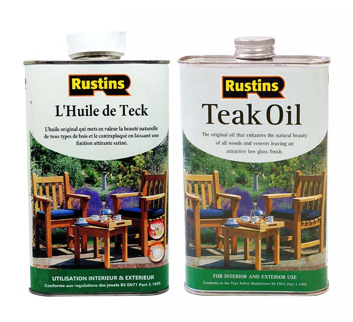 Huile de teck